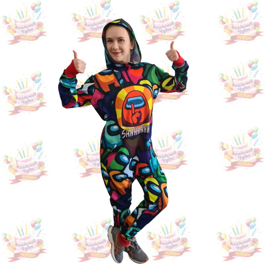 Animator Among Us podczas programu dla dzieci