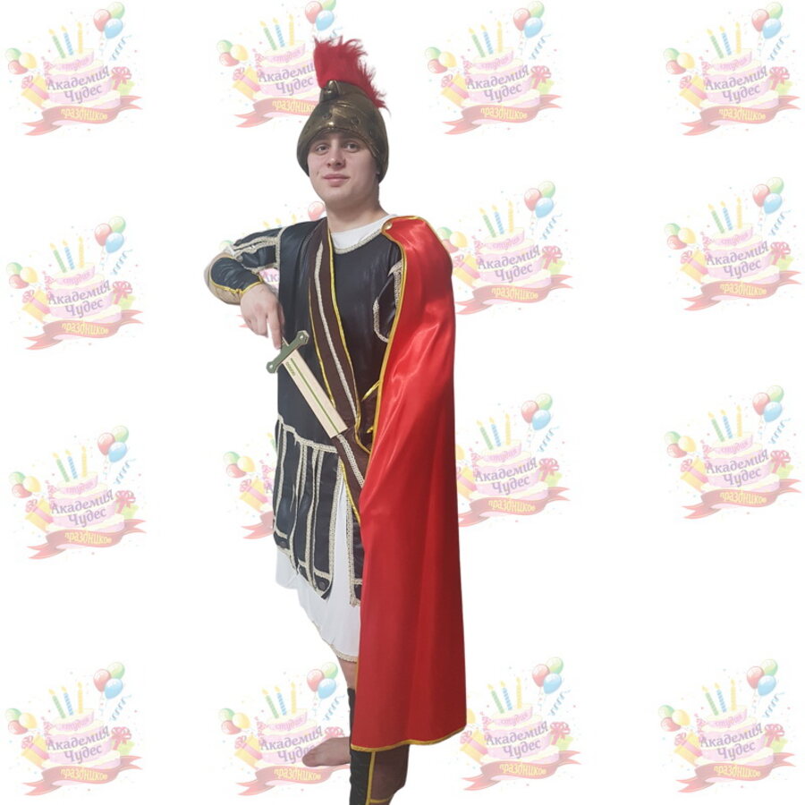 Animator Gladiator podczas programu dla dzieci