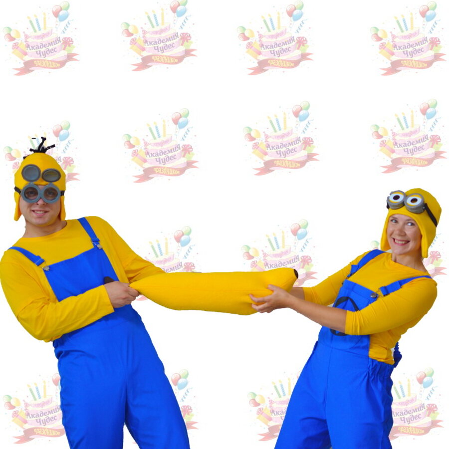 Animator Minion podczas programu dla dzieci