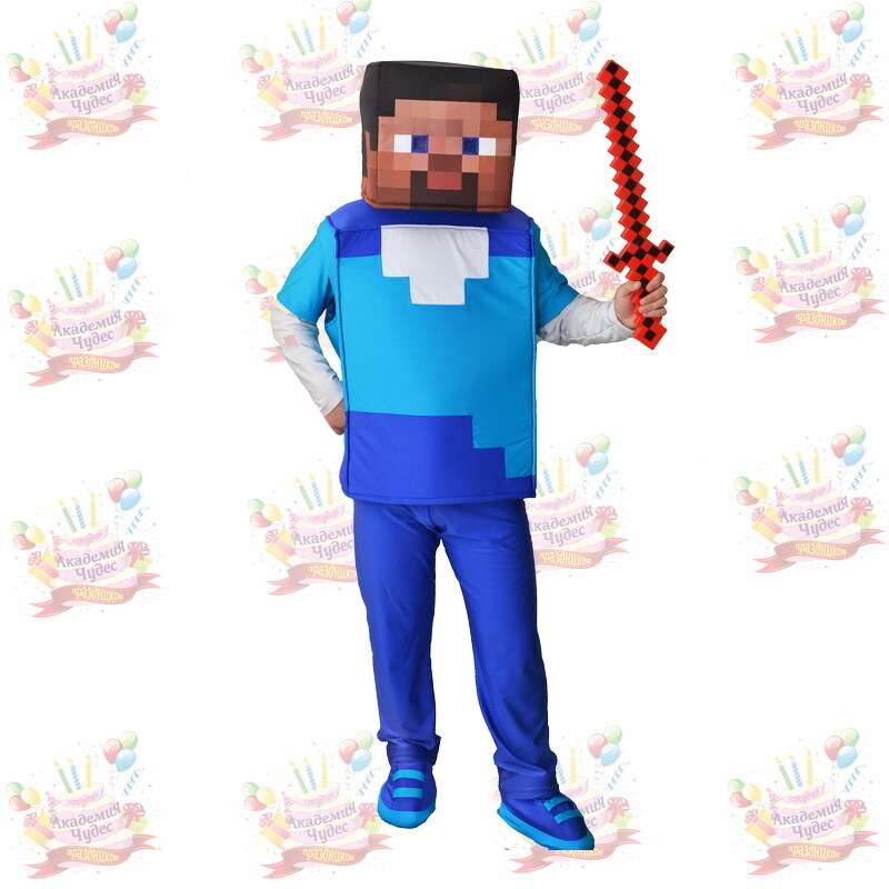 Аниматор Minecraft проводит программу для детей
